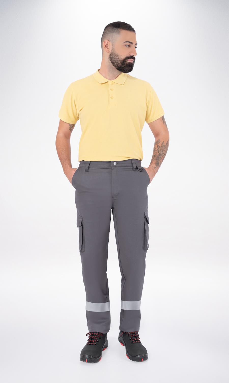 50 512 1 CLASSIC TROUSERS HI VIS GRAY MODEL 1